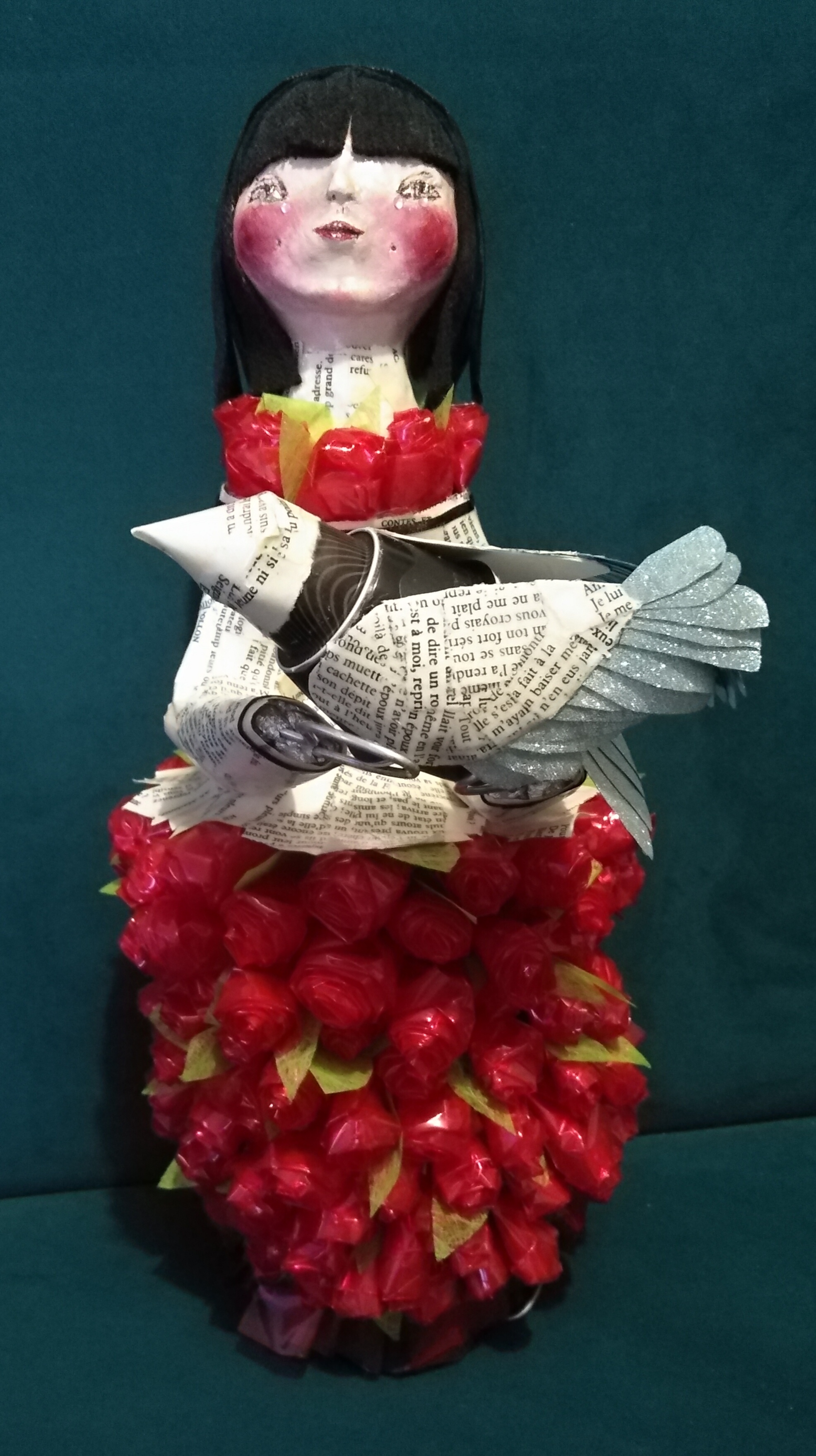 Sculpture en papier mâché